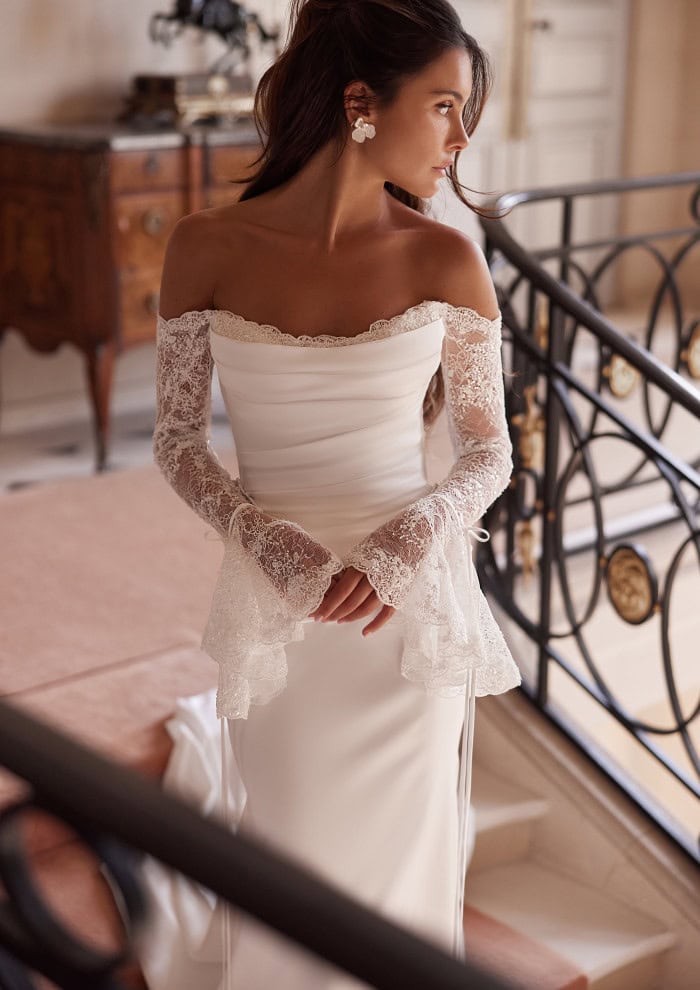 Fit-and-Flare Brautkleid